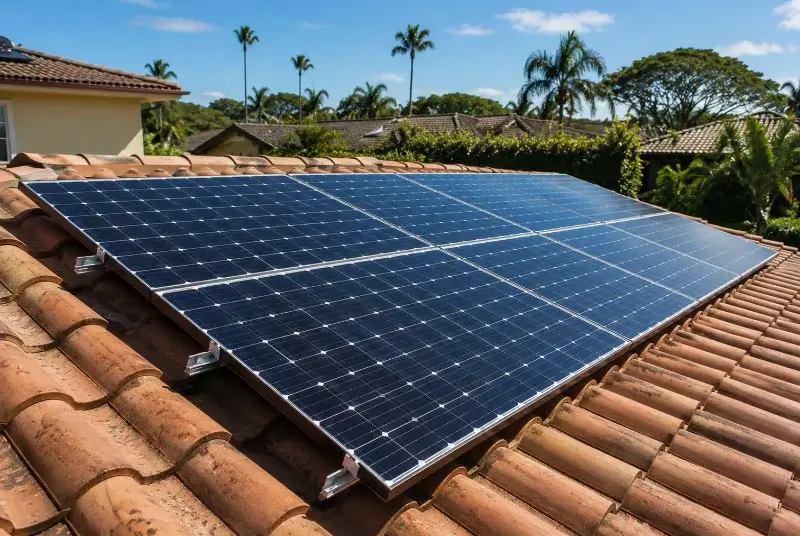 Installation de panneaux solaires à Priay